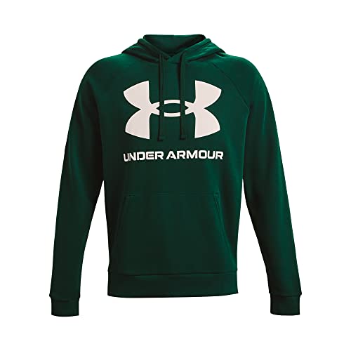 Under Armour Mens Fleece Tops Men's Ua Rival Fleece Big Logo Hoodie, Int, 1357093-330, MD
