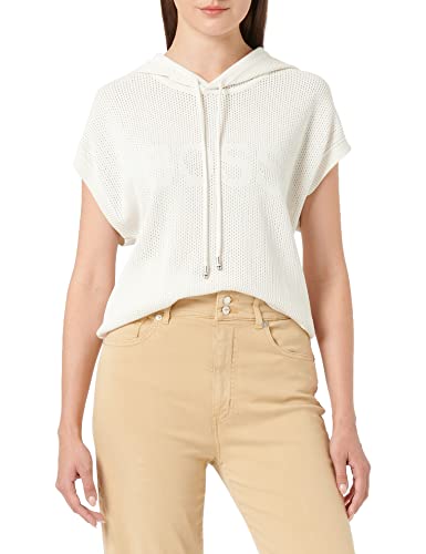 BOSS Damski sweter C_Fosuna Sweater, Open White, S