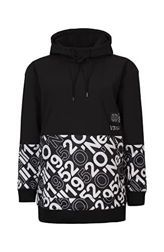 O'NEILL Damska kurtka z kapturem Softshell Snow, Black Out Color Block, M/L (opakowanie 3 szt.), Black Out Color Block, M-L