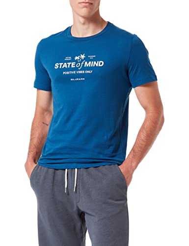 s.Oliver T-shirt męski, lazurowy, S, niebieski, S