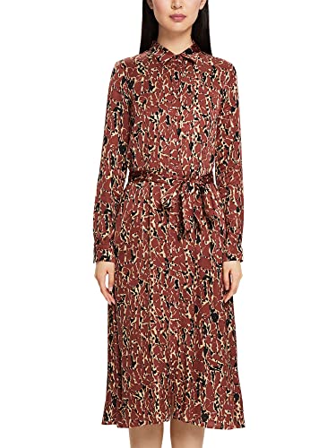 ESPRIT Collection Damska sukienka 992EO1E311, 220/RUST brązowa, 42