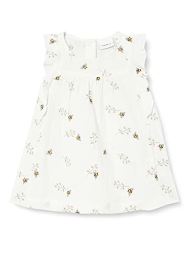 NAME IT Sukienka Baby Girl NBFHASINE CAPSL, różowa opalenizna, 80