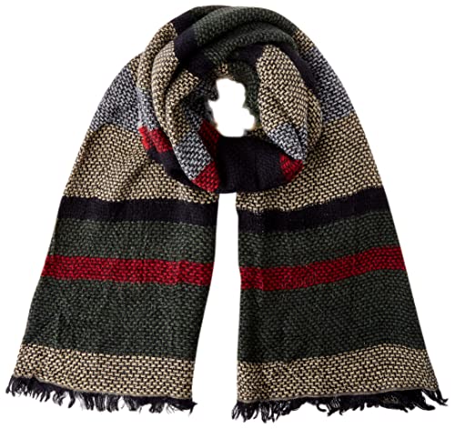 United Colors of Benetton Męski szalik 6gvpuu00a, szary 901, rozmiar uniwersalny (2 sztuki)