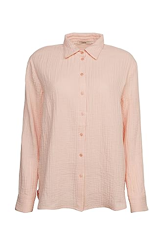 ESPRIT Damska bluzka 043EE1F304, 695/PASTEL PINK, S, 695/Pastel Pink, S
