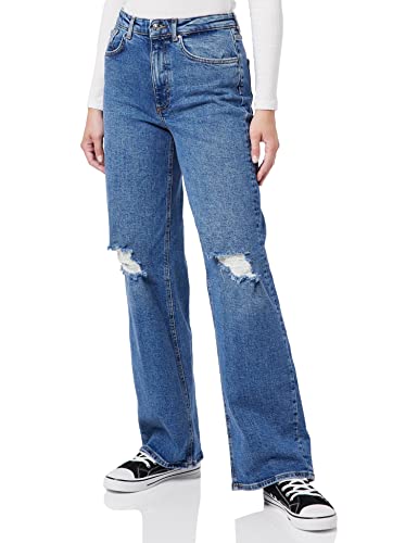 ONLY Dżinsy damskie, Dark Medium Blue Denim, 26W / 32L