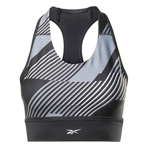 Reebok Damski biustonosz sportowy, czarny, M