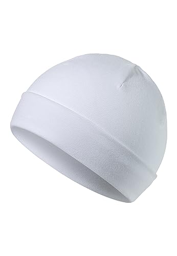Sterntaler Czapka dziecięca, Biały (Weiss 500), Rozmiar uniwersalny (Producent rozmiar: 43)