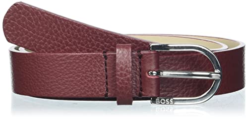 BOSS Pasek dla kobiet, Dark Red606, 85 cm