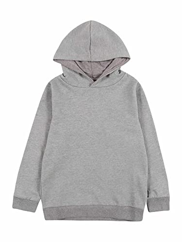 Name It Chłopięca bluza Nkmnesweat W Hood Unb Noos, Szary Melanż, 5 Lat