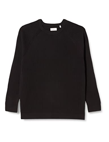 s.Oliver Big Size Sweter męski, czarny, 4XL (DE), czarny, 4XL