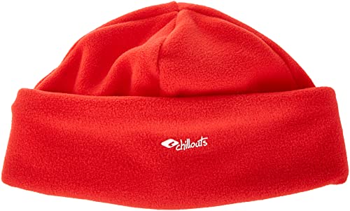 CHILLOUTS Unisex Freeze Fleece Cramp czapka beanie, czerwony, jeden rozmiar