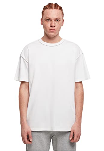 Urban Classics Koszulka męska Oversized Inside Out Tee, biały, S