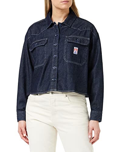 Wrangler Damska koszulka robocza z motywem bokserskim, rozmiar S