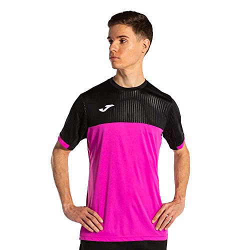 Joma koszulka męska montreal, Neonowy różowy, czarny, XS