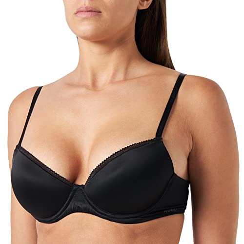 HUGO Damski biustonosz push-up Blink Fiszbiny, czarny1, 75B