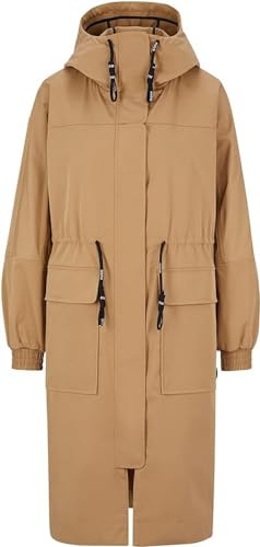 HUGO Parka damska, Jasny beż 270, L