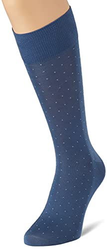 Hackett London Męskie skarpety Classic Polka Dot, 5IRMD BLU/WHT, Small
