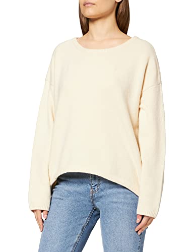 Comma CI Sweter damski z długim rękawem, 8050 Dust White, 36 PL