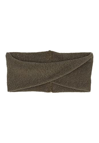 Sterntaler Opaska na głowę z dzianiny w stylu owijania dla dziewcząt (1 opakowanie), Ciemnozielony, 57