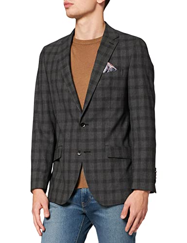 bugatti Męska kurtka kostiumowa, Czarny (Schwarz 290), 46