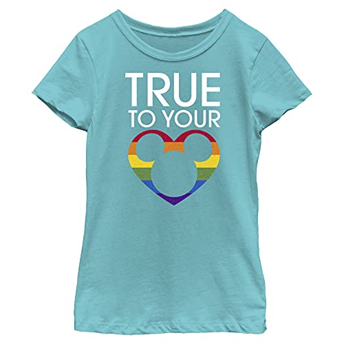 Disney Koszulka dziewczęca True to Pride, Tahiti Blue., M