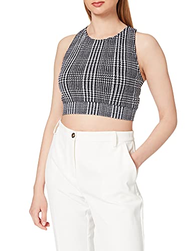 Heart And Soul Damski biustonosz Sportivo Donna – biustonosz sportowy z hotelem, czarny, M
