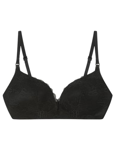 Women'secret Lovely Biustonosz 'Maternity' Koronka Czarna Kobieta, czarny, 100B