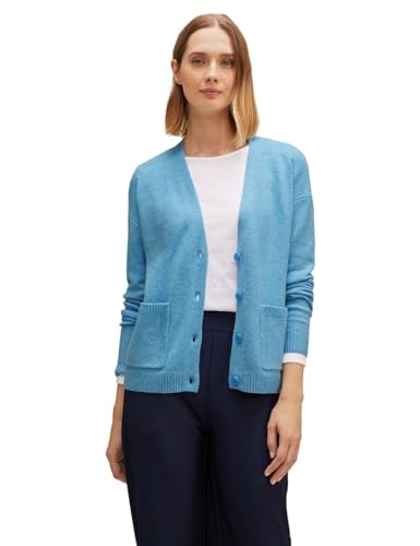 STREET ONE Kardigan, Light Aquamarine Blue Mel., 36
