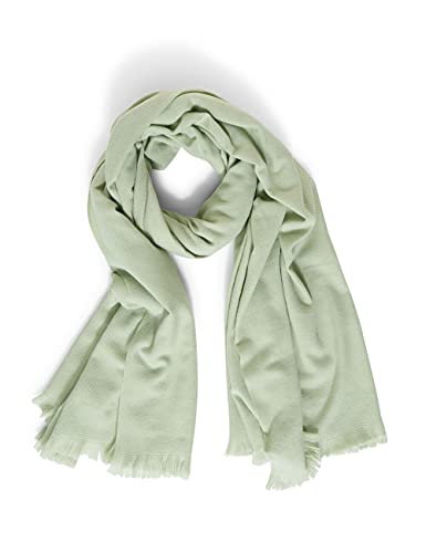 Street One Damski szalik poliestrowy Schal, Hazy Green, A