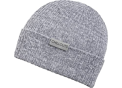 CHILLOUTS Damska czapka z daszkiem, szary melanż, rozmiar uniwersalny