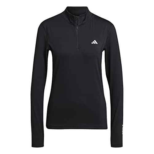 adidas Damska koszulka z długim rękawem, czarny/biały, XS