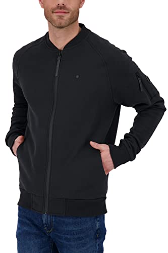 Alife and Kickin EnzoAK A męska bluza dresowa, kurtka rekreacyjna, bluza z zamkiem błyskawicznym, S-XXXL, Moonless, S, ^
