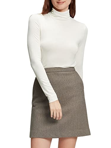 ESPRIT Collection Koszulka damska, 110/Off White, L