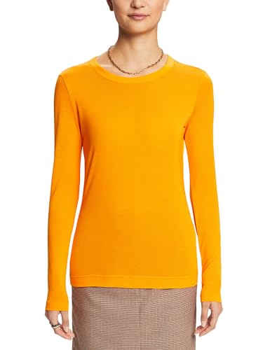 ESPRIT T-shirt damski, 830 / złoty pomarańczowy, XL