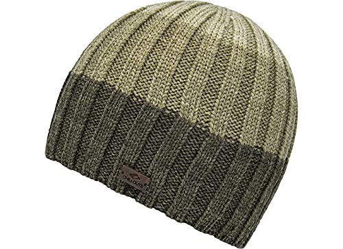 CHILLOUTS Czapka męska Achim Hat Beanie, oliwkowa, rozmiar uniwersalny