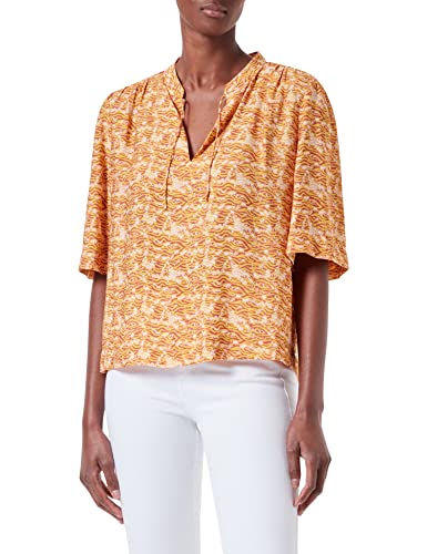 Scotch & Soda Maison Combo M 0592 damska bluzka z krótkim rękawem, rozmiar XS