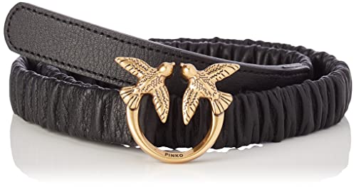 Pinko Pasek damski, Z99q_czarno-antyczne złoto, M