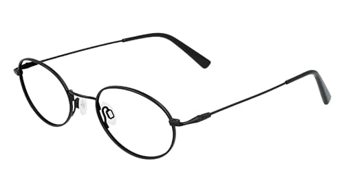 Flexon H6040 47081 Okulary, 001 Czarny, 48 Unisex-Dorosły, 001 czarny, 48