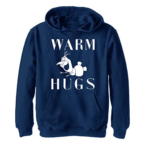 Disney Chłopięca bluza z kapturem Warm Hugs, Granatowy wrzos, S