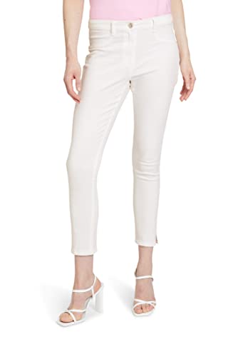 Betty Barclay Damskie spodnie Sally Fashion, Bright White, 40, Bright White, 40