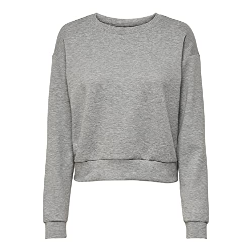 Only Play Sportowa bluza damska, jasnoszary melanżowy, M