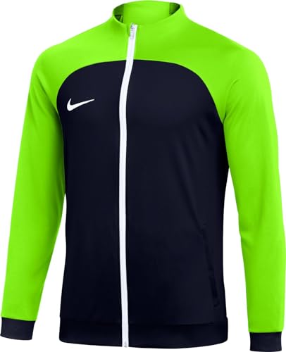 Nike Męska kurtka M Nk Df Acdpr Trk Jkt K, czarna/wolt/biała, DH9234-010, L