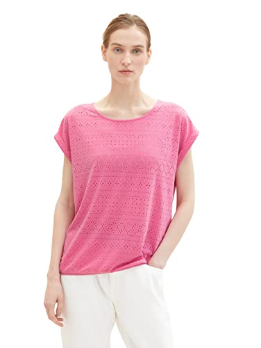 TOM TAILOR T-shirt damski, 31647 - Nouveau Pink, XXL