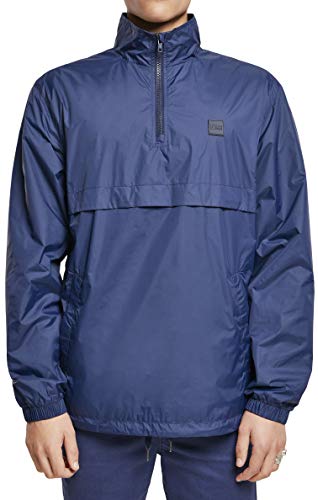 Urban Classics Męska kurtka ze stójką, Ciemnoniebieski, L