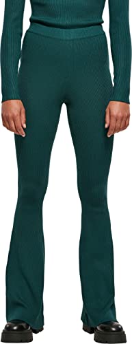 Urban Classics Damskie damskie legginsy z dzianiny ściągającej do butów do jogi, Jaspis, L
