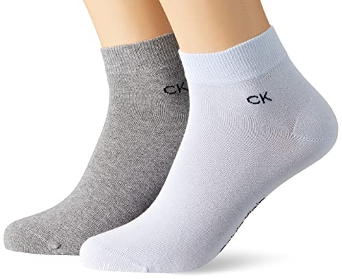 Calvin Klein Męskie skarpety Quarter, jasnoniebieskie, 43/46, jasnoniebieski, 43-46 EU