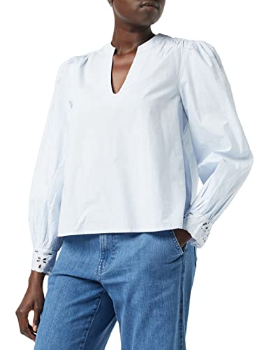 Peppercorn Damska bluzka koronkowa Julianna, Skyway Blue, XXL
