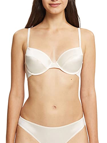 ESPRIT Bodywear SOLID Micro Underwire biustonosz formowany w kolorze piaskowym, 85 D
