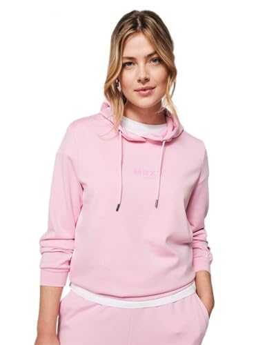 Mexx Damska bluza z kapturem, pryzm Pink, S