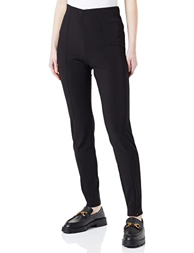 Noisy may Damskie legginsy NMSALLIE HW Front Detail S, czarne, XL, czarny, XL